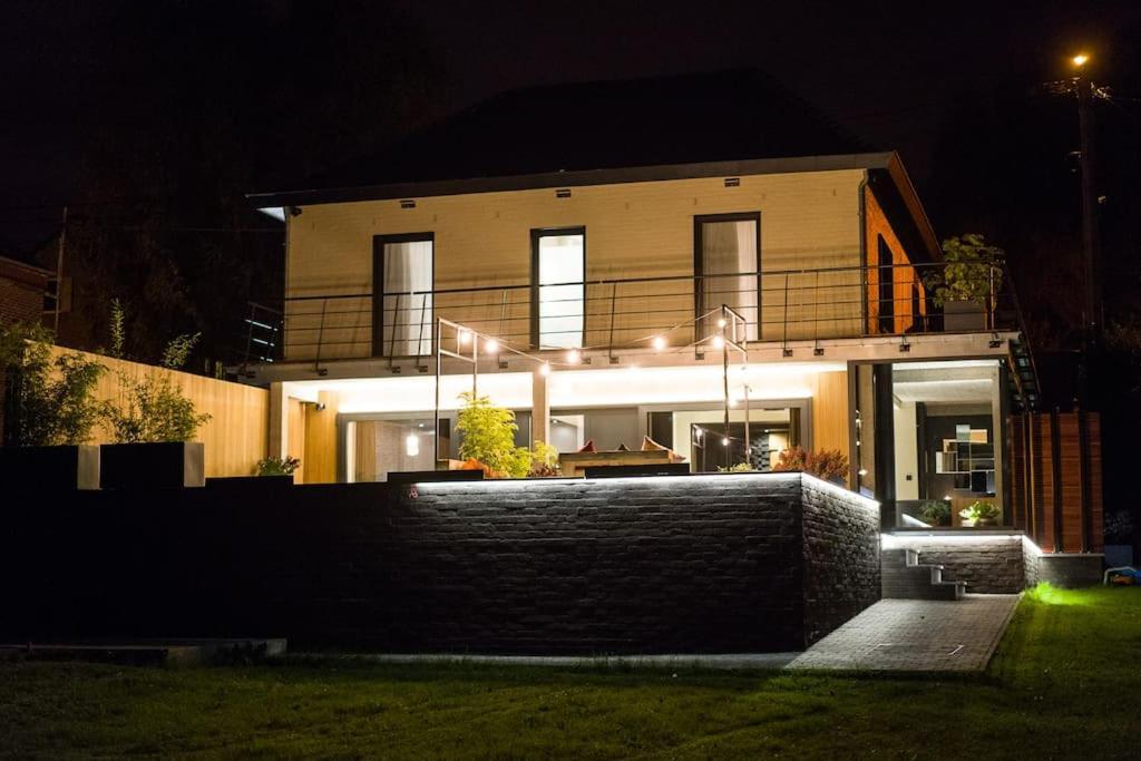 Buenas Noches Villa Standing Piscine & Wellness Boncelles Exterior photo
